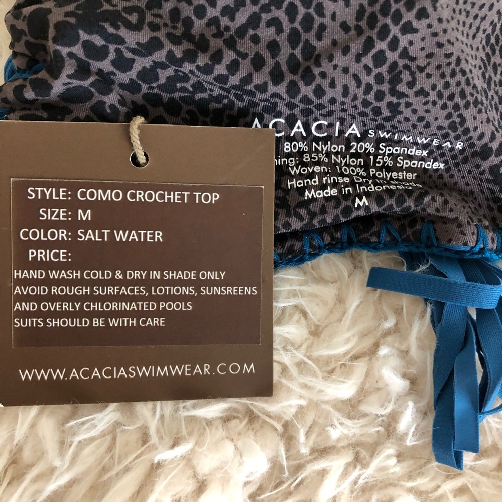 Acacia Como top in Saltwater Crochet - Picture 8 of 8